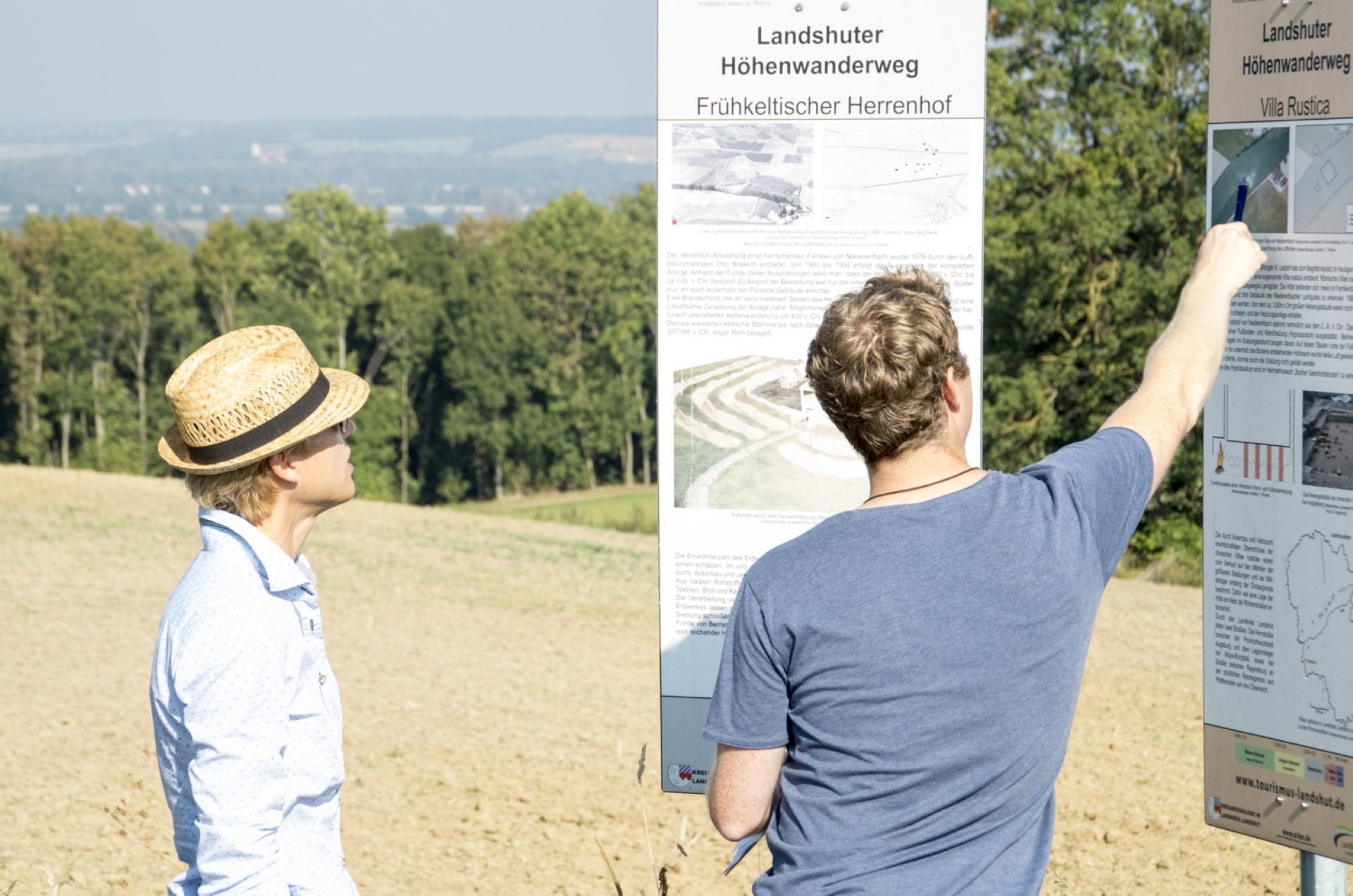 Der Landshuter Höhenwanderweg. Photo Credit: Tourismusverband Ostbayern/Landratsamt Landshut