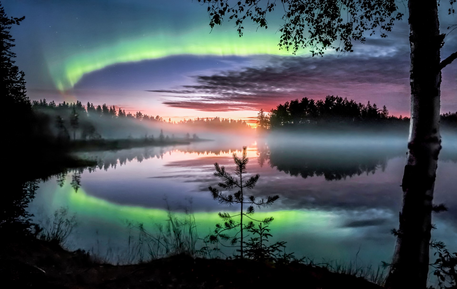 Doppelte Aurora. Photo Credit: Asko Kuittinen | Visit Finland