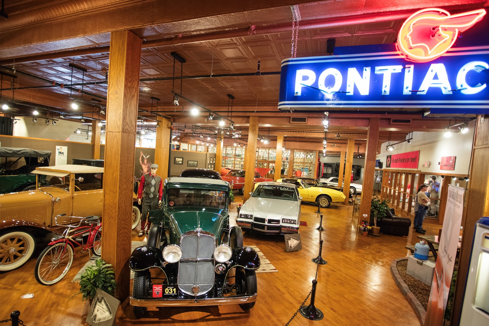 Das Pontiac Museum. Photo Credit: Adam Alexander
