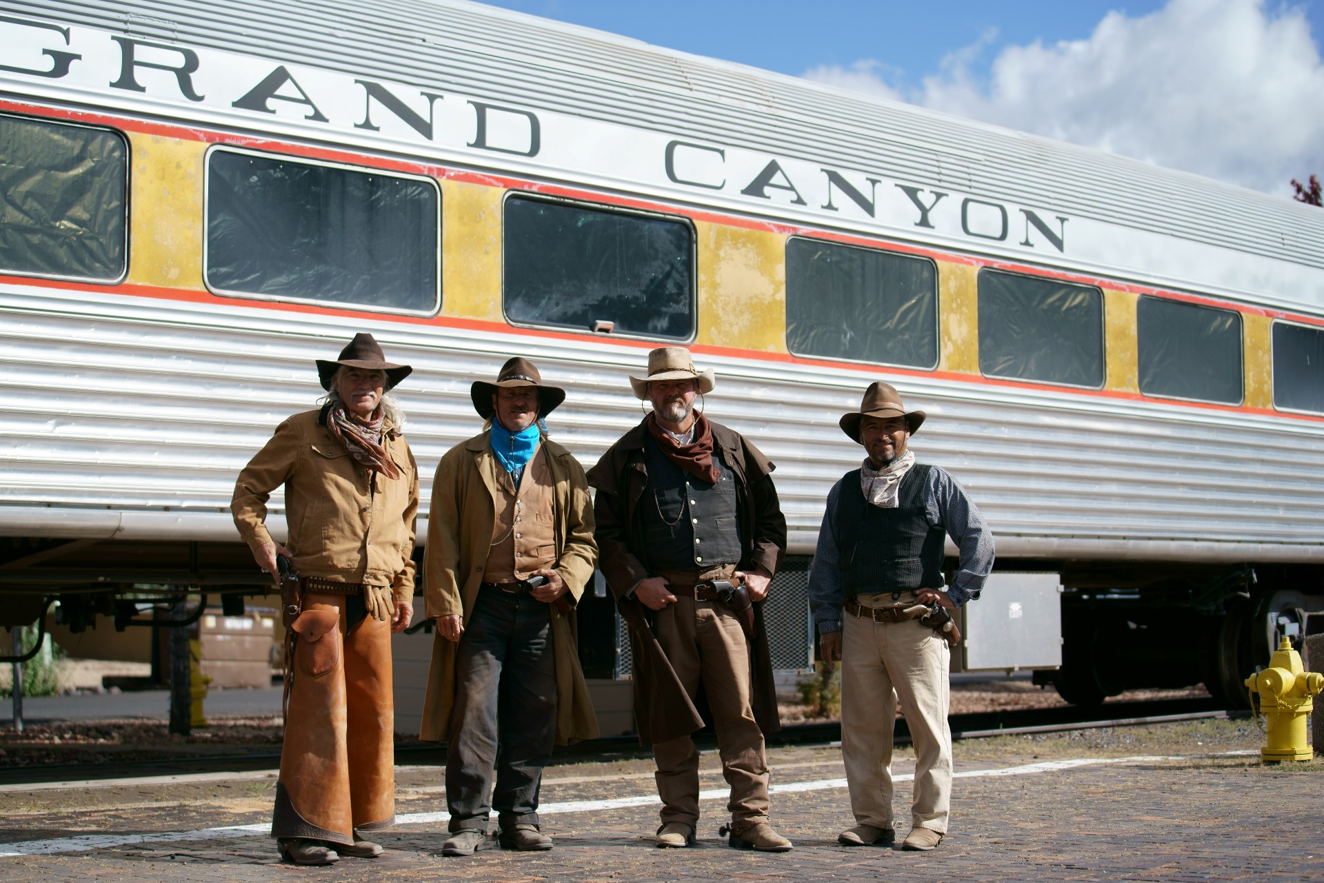 Grand Canyon Railway Cowboys in Williams. Photo Credit: Xanterra Travel Collection thetrain.com