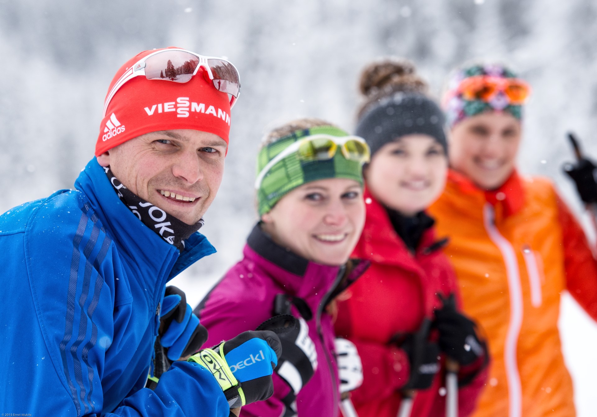 Langlauf-Legende Tobi Angerer gibt LL-Kurse. Photo Credit: Ernst Wukits