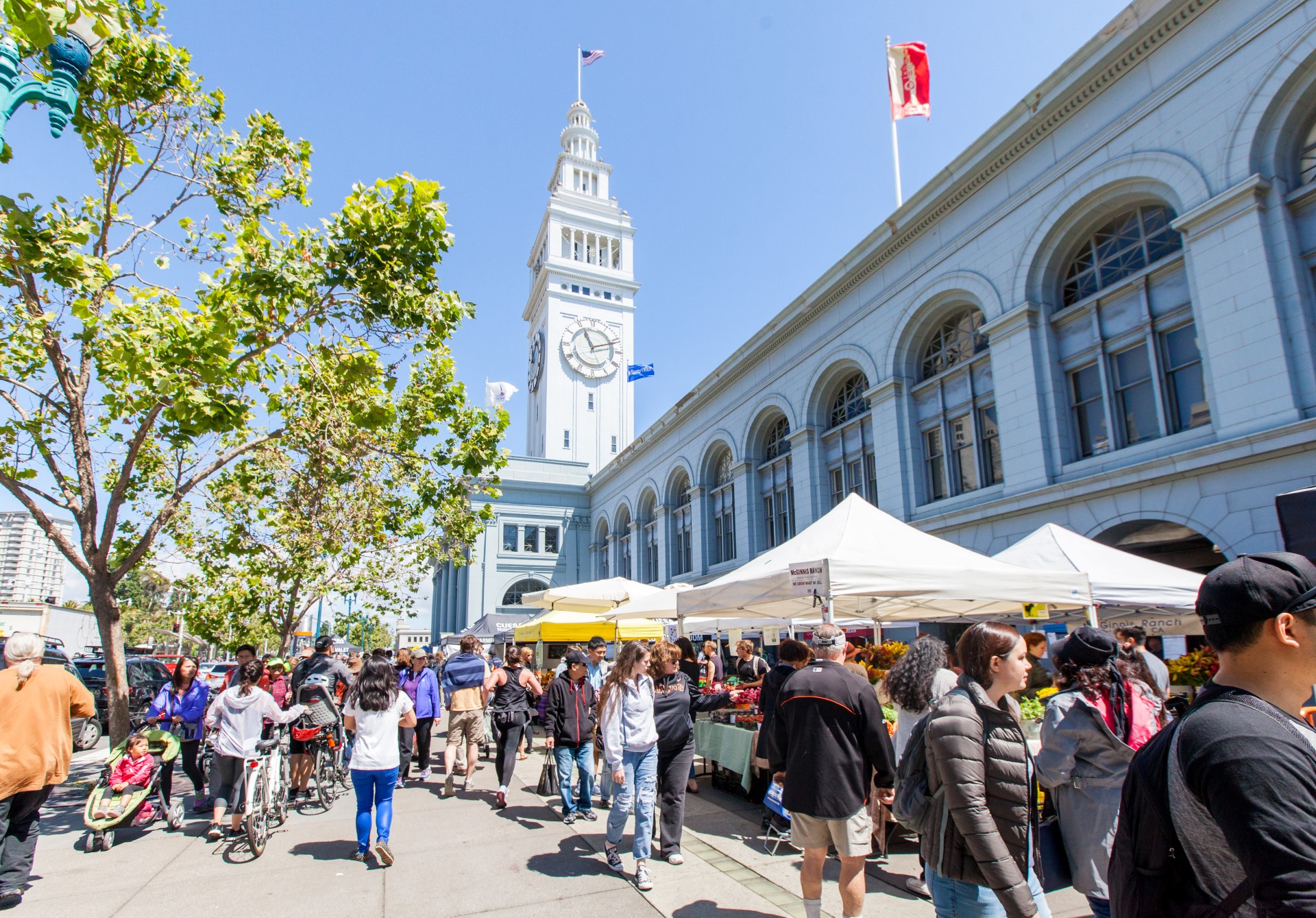 Der Ferry Plaza Farmers Market. Foto: Foodwise | Amanda Lynn