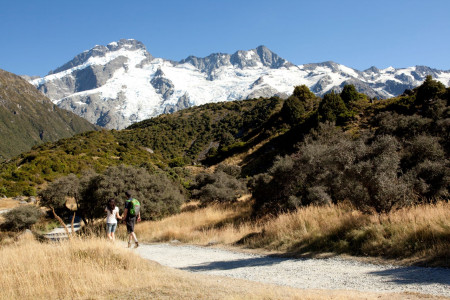 Hooker Valley Track im Aoraki Mount Cook National Park wiedereröffnet