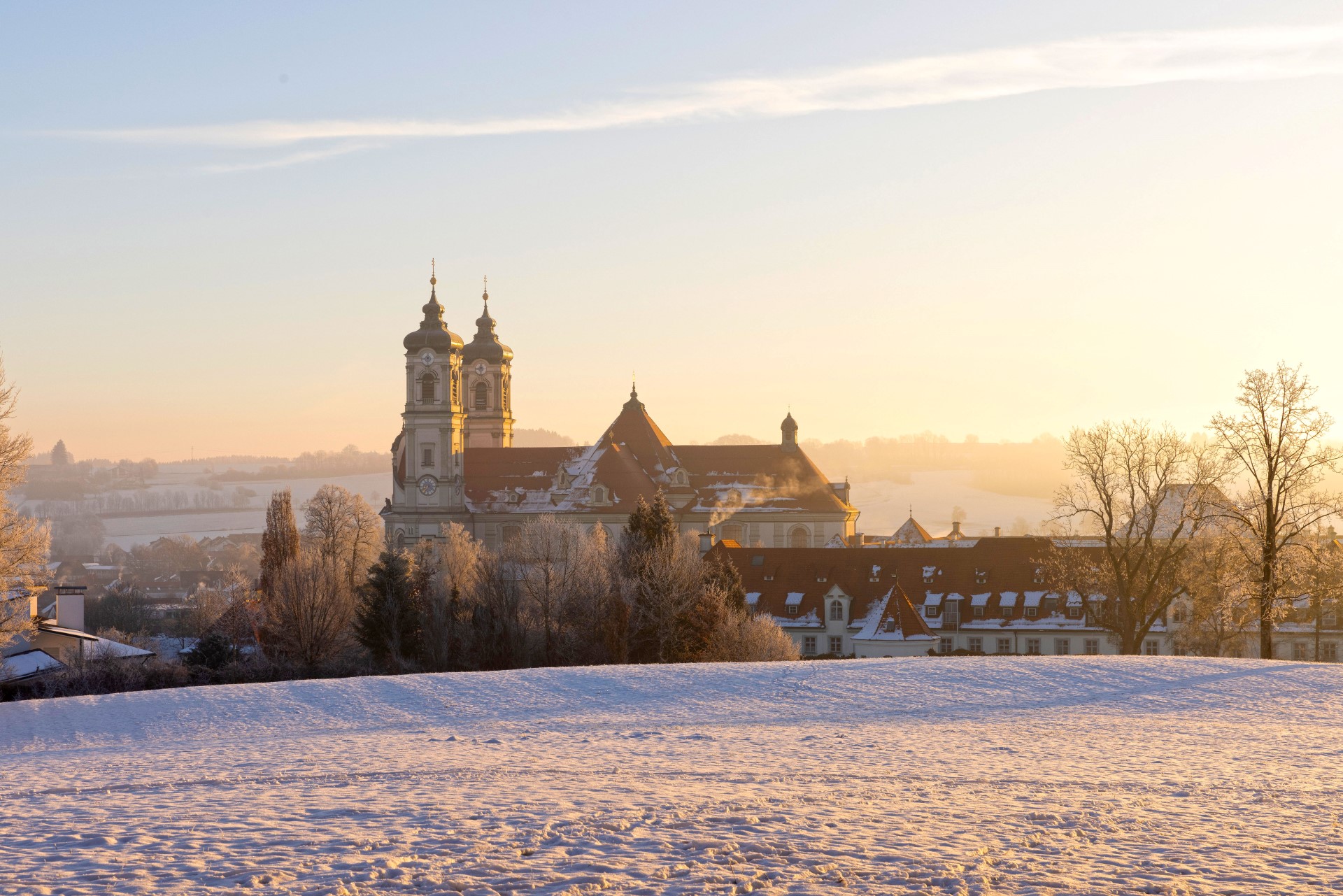 Allgäu: Basilika in Ottobeuren mit Extraportion Weihnachtsstimmung